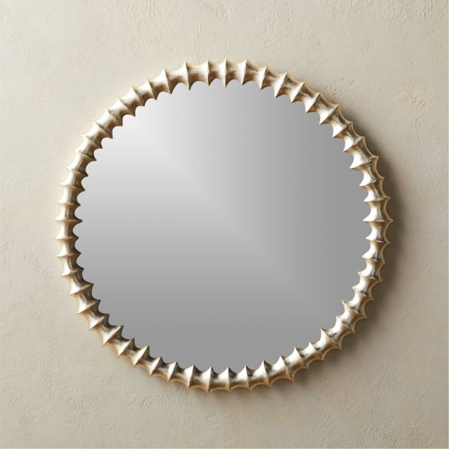 Martell Champagne Round Wall Mirror 30" - Image 0