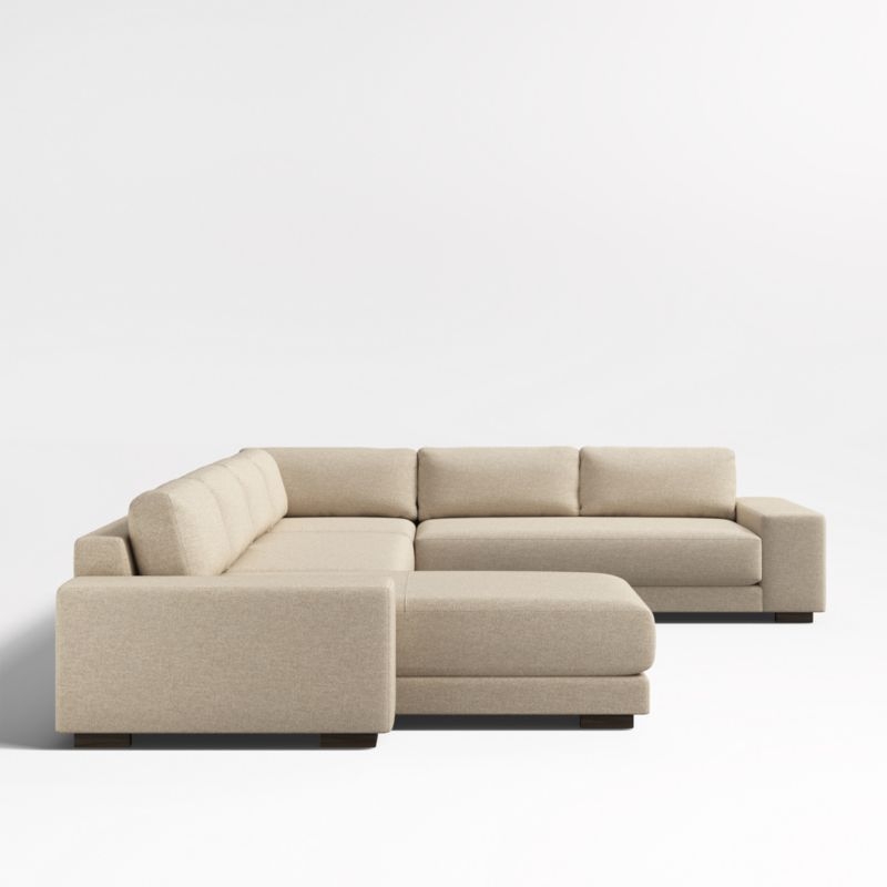 Horizon 4-Piece L-Shaped Sectional Sofa with Left-Arm Chaise - Image 2