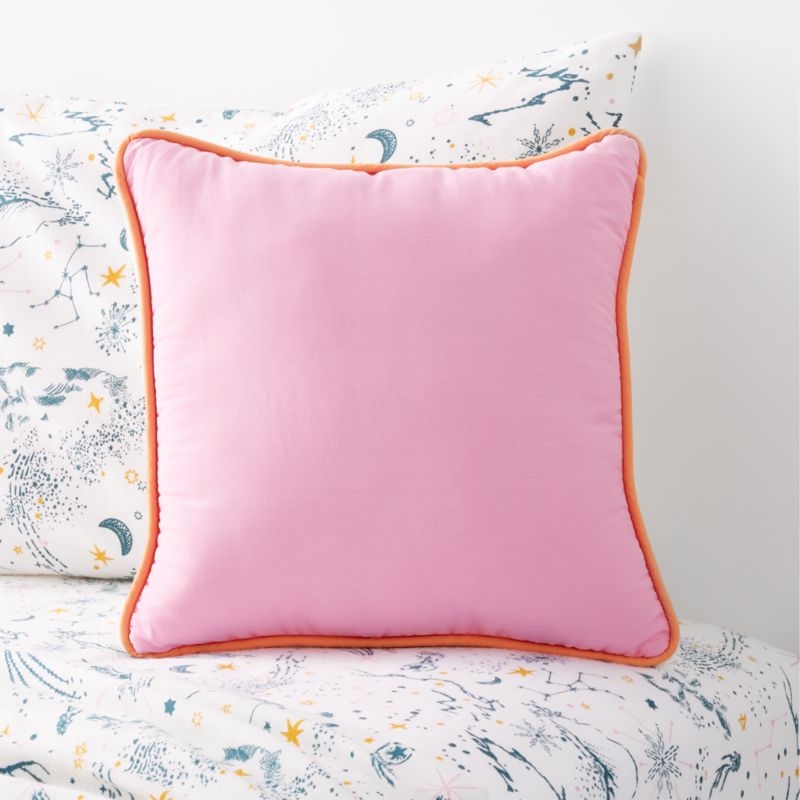 Sherpop Pink Sherpa Throw Pillow - Image 2