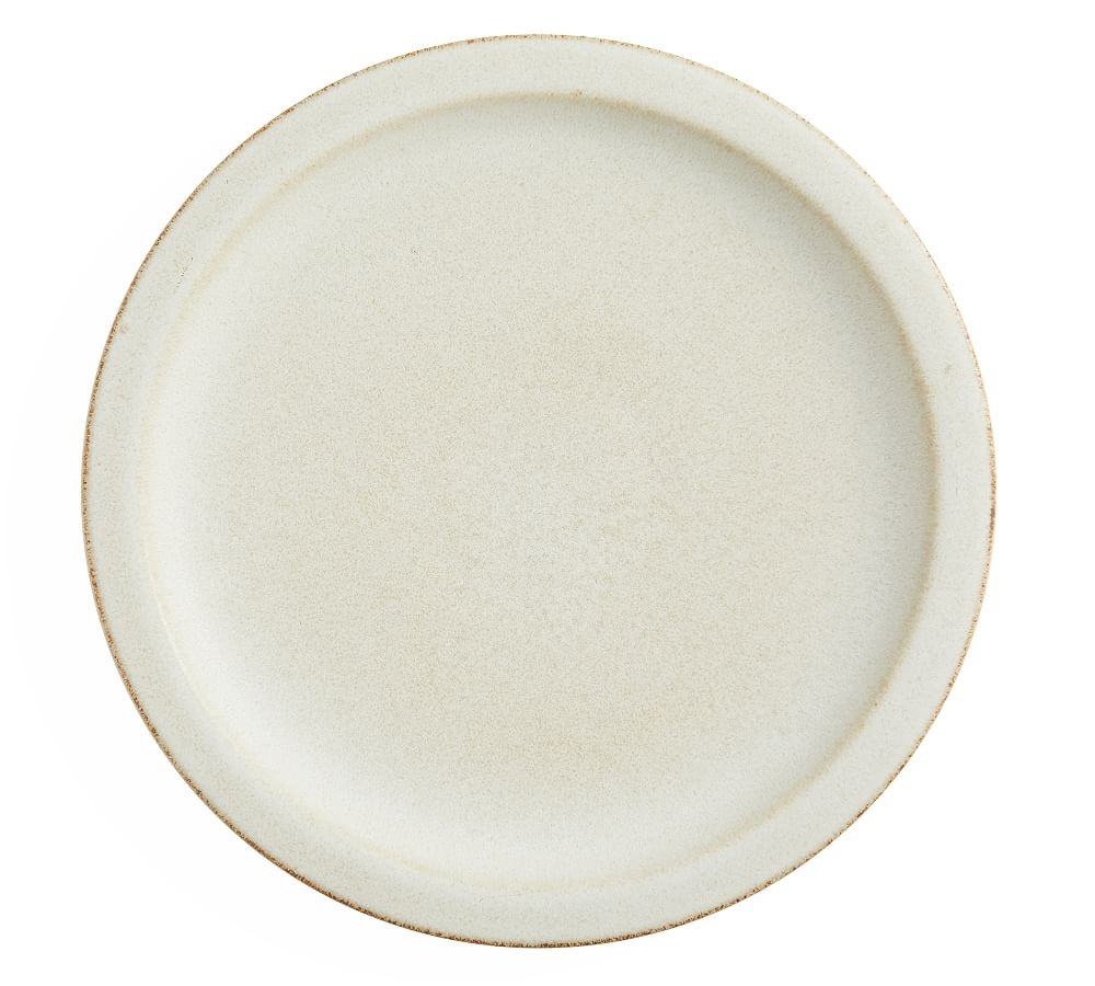 Mendocino Stoneware Dinner Plates, Set of 4 - Ivory - Image 0