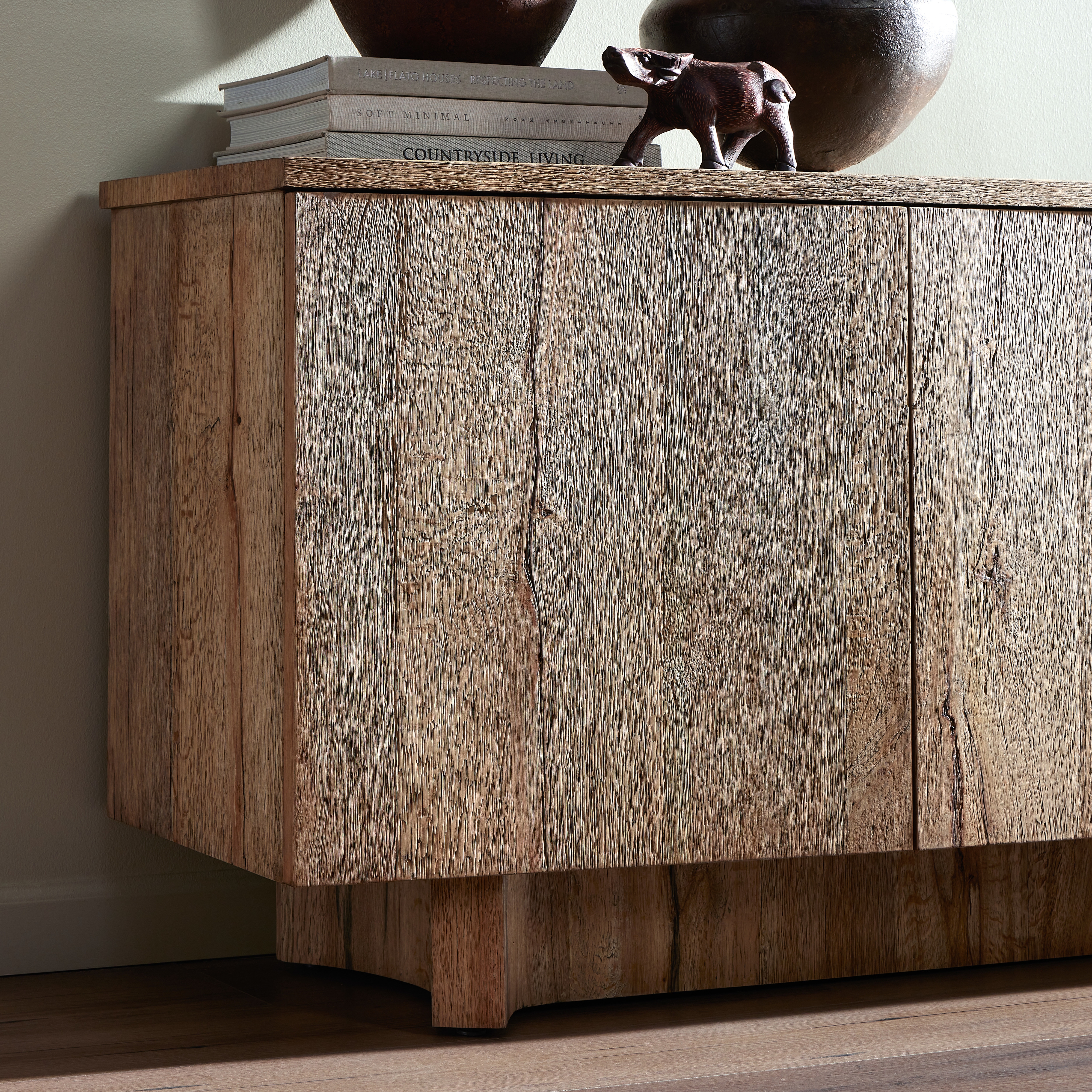 Brinton Sideboard-Rustic Oak Veneer - Image 15