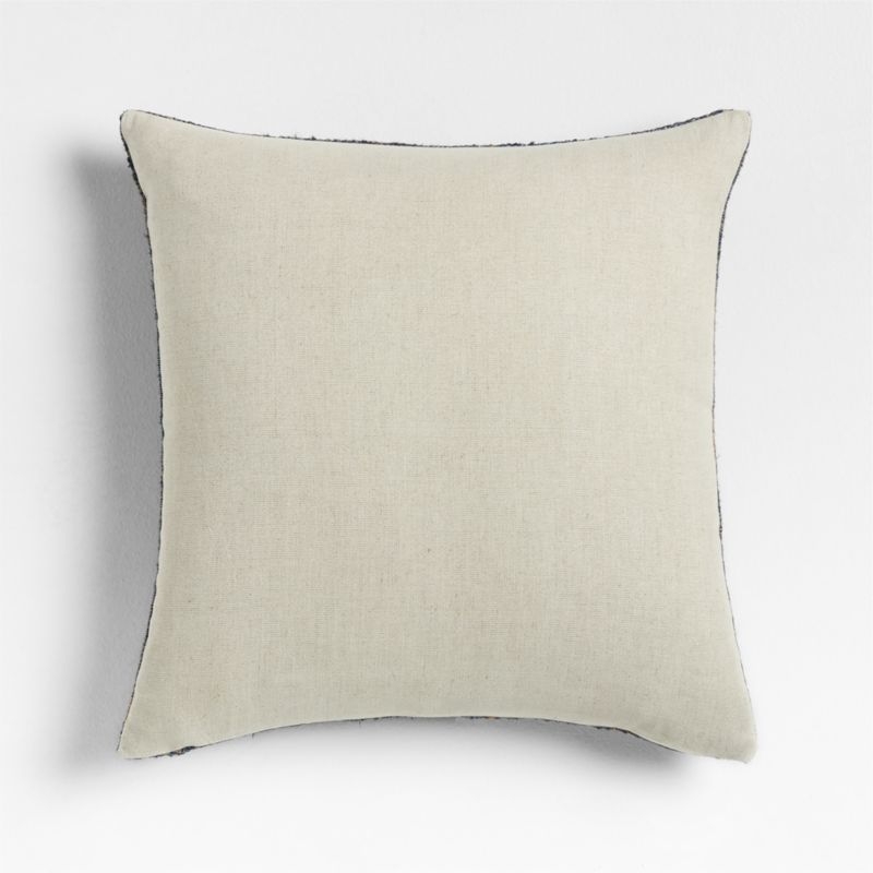Riviera 20x20 Light Navy Throw Pillow with Down-Alternative Insert - Image 4