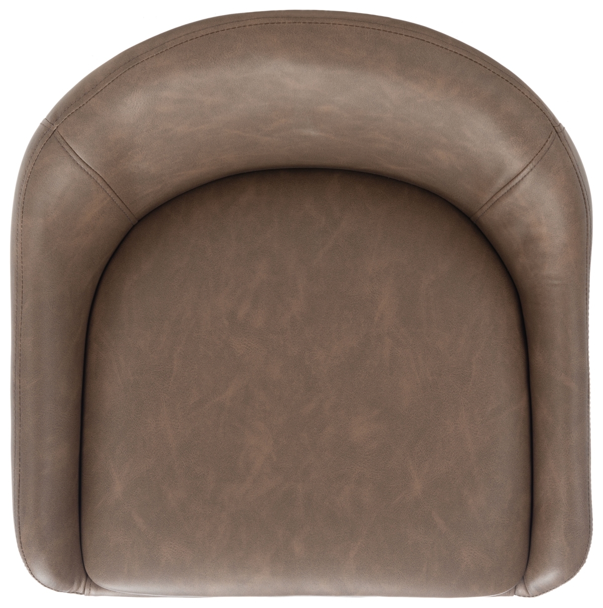 Anson Counter Stool - Saddle / Black - Safavieh - Image 4