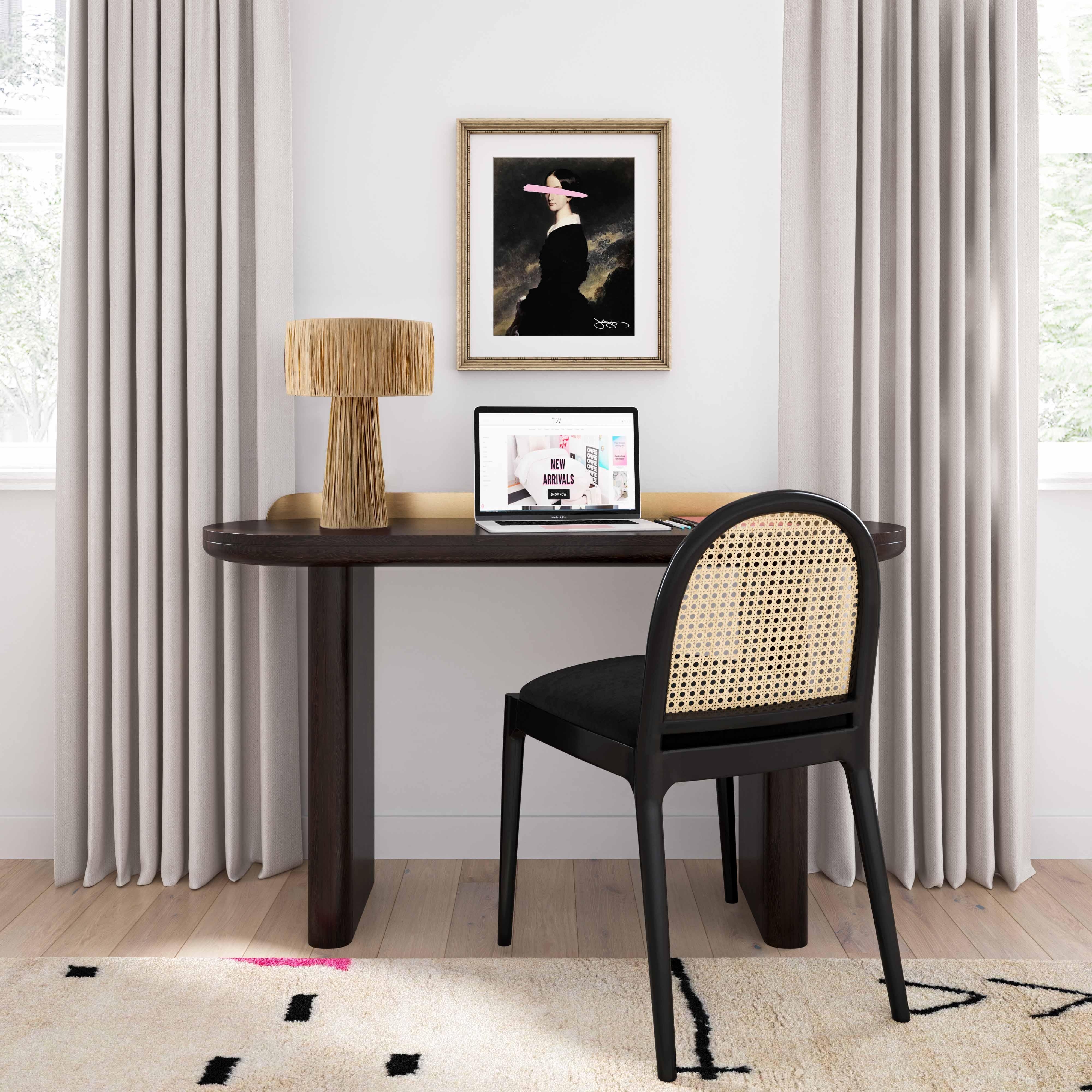 Shelby Raffia Natural Table Lamp - Image 8