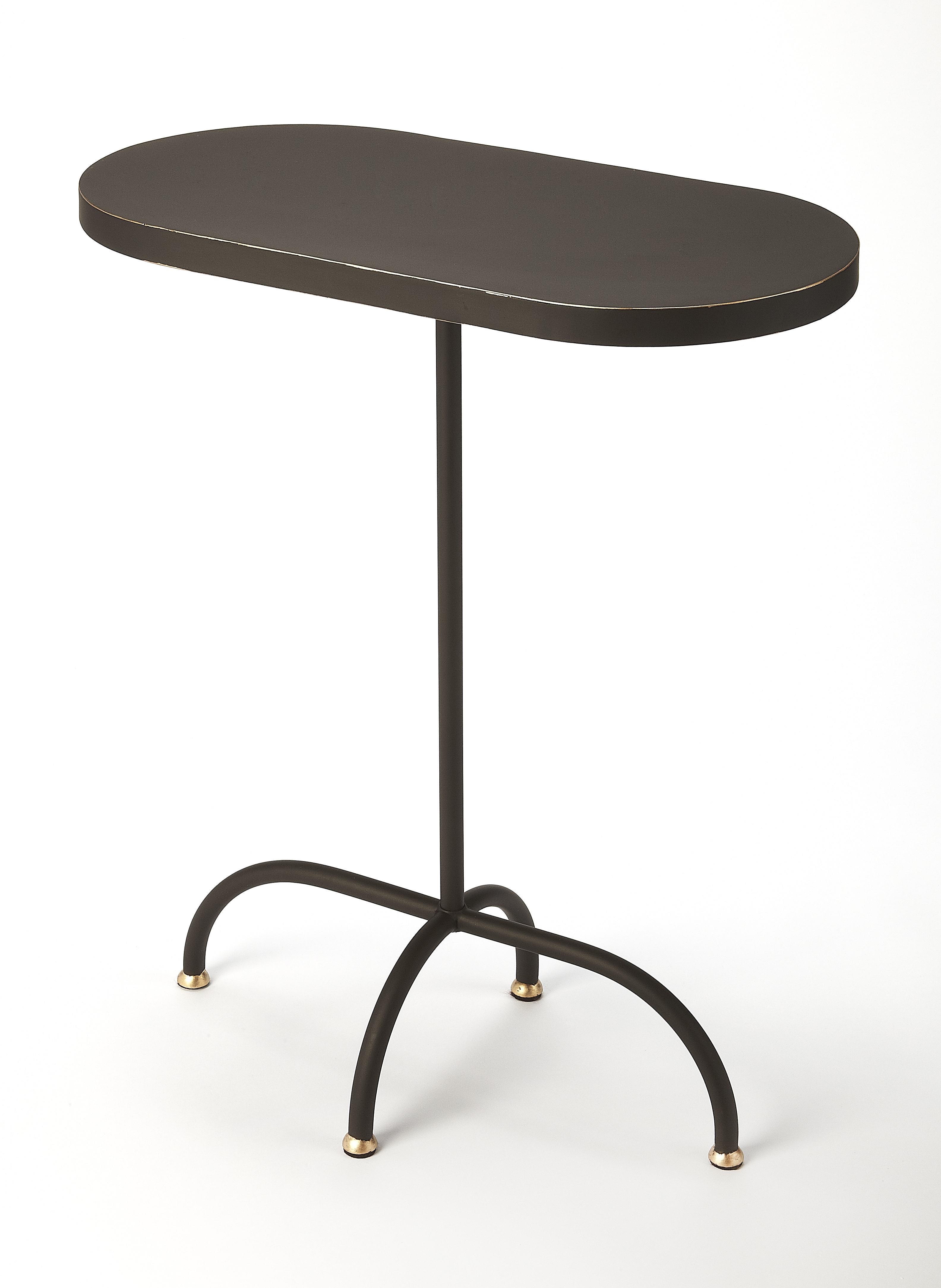 Cleo Black Gold Side Table - Image 1