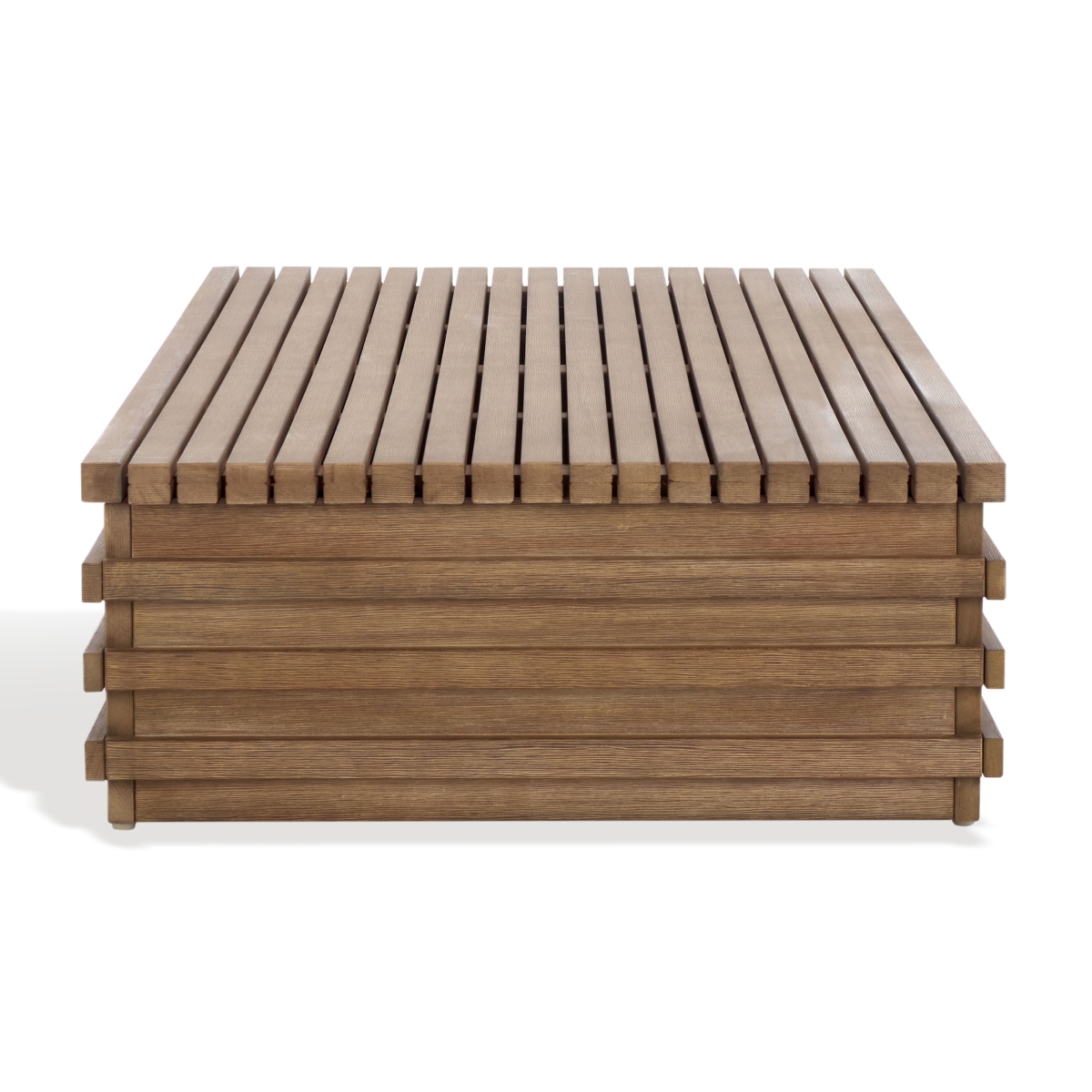 Tortuga Patio Coffee Table - Natural - Image 6