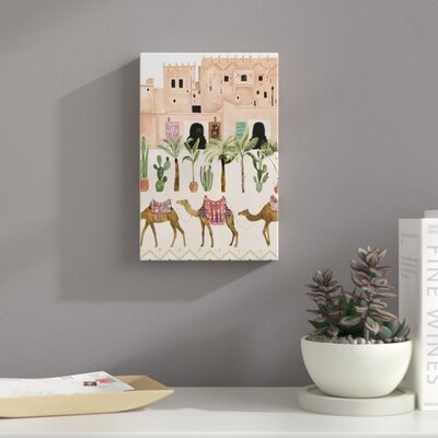 Meet me in Marrakech B by Victoria Borges Painting Print on Canvas - Image 0