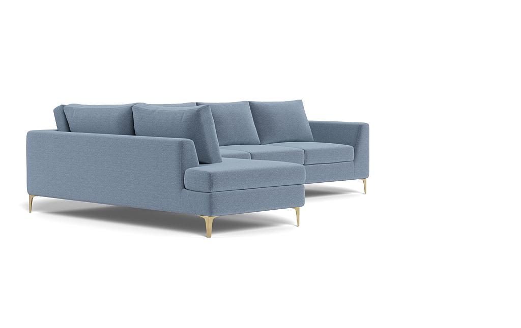 Asher 4-Seat Sectional with Left Bumper - Image 1