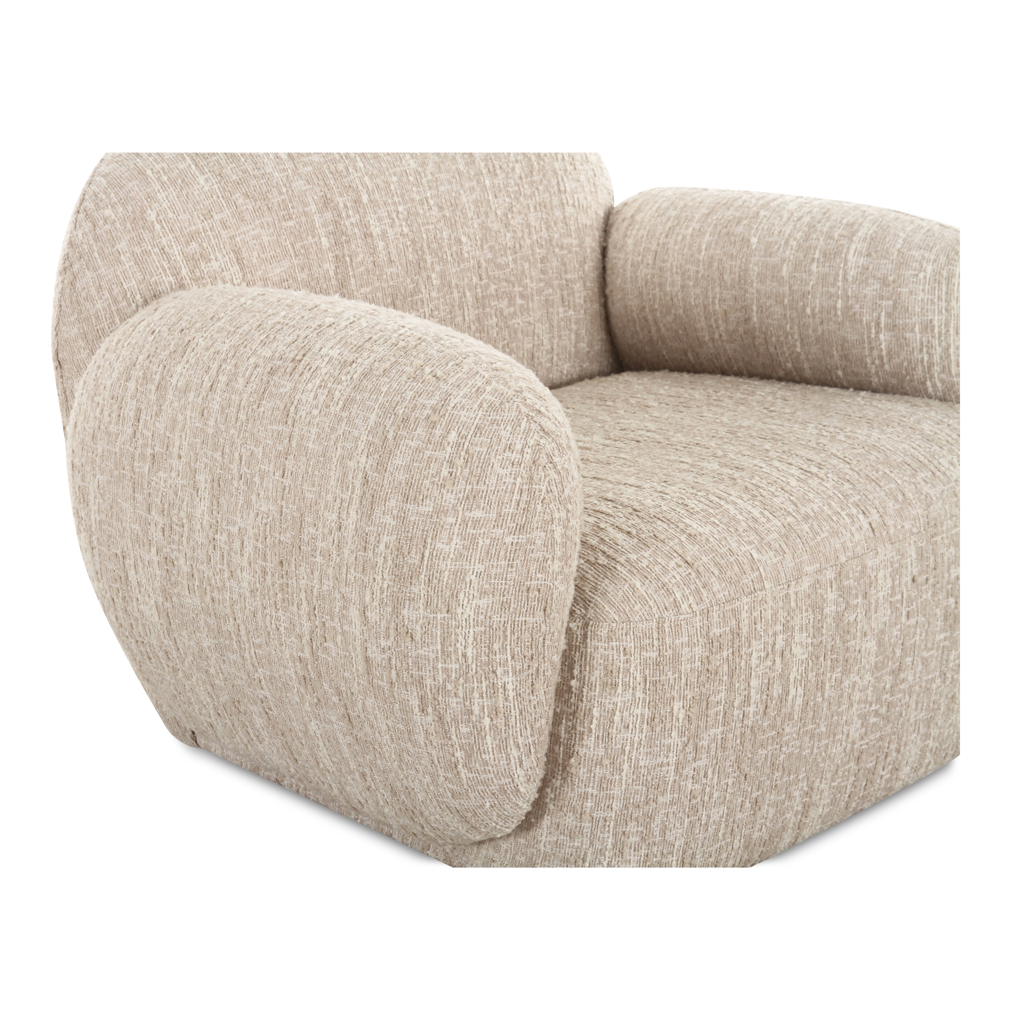 Hazel Lounge Chair Off White - Image 5