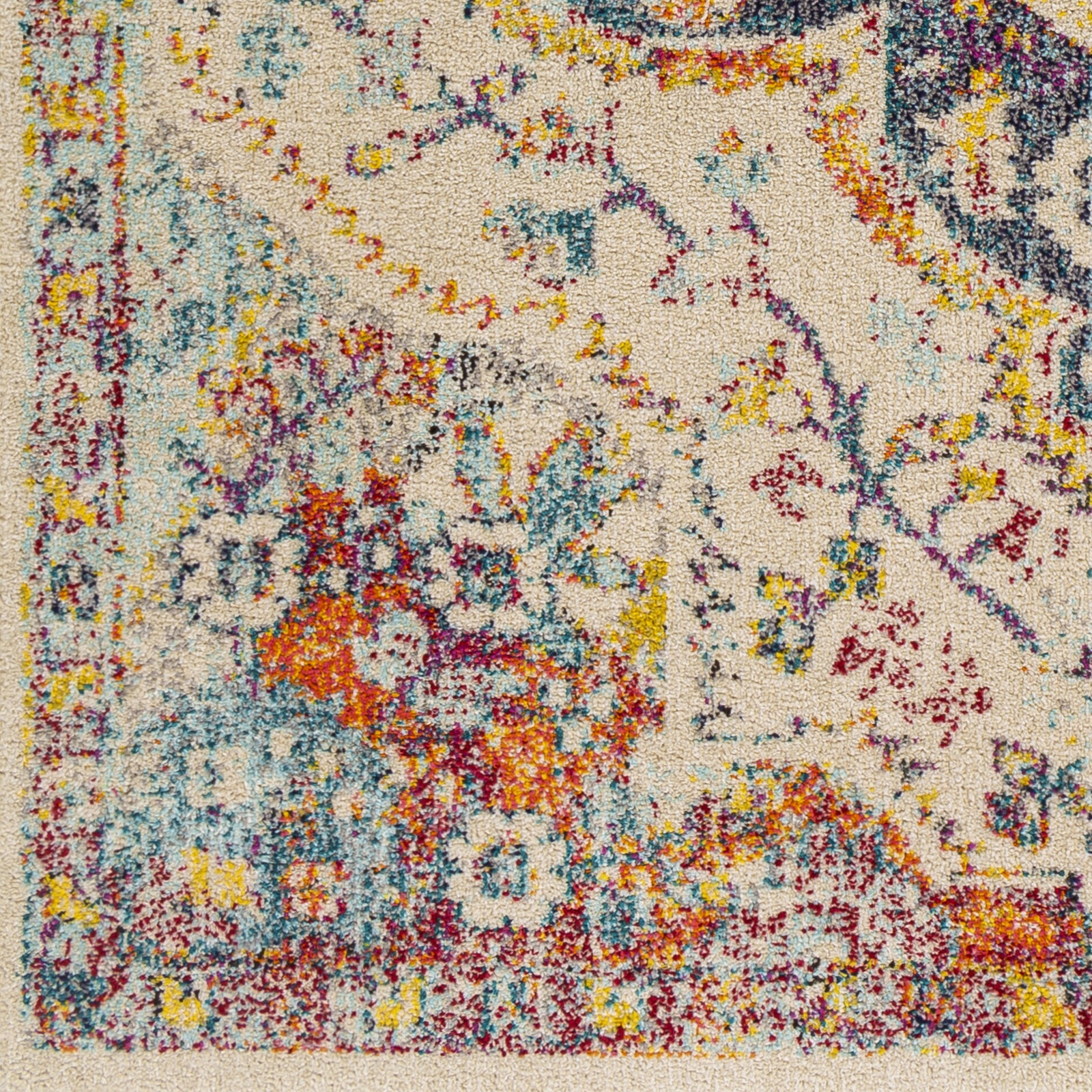 Morocco Blue Indoor 2' x 3' Machine Woven Rug - Image 5