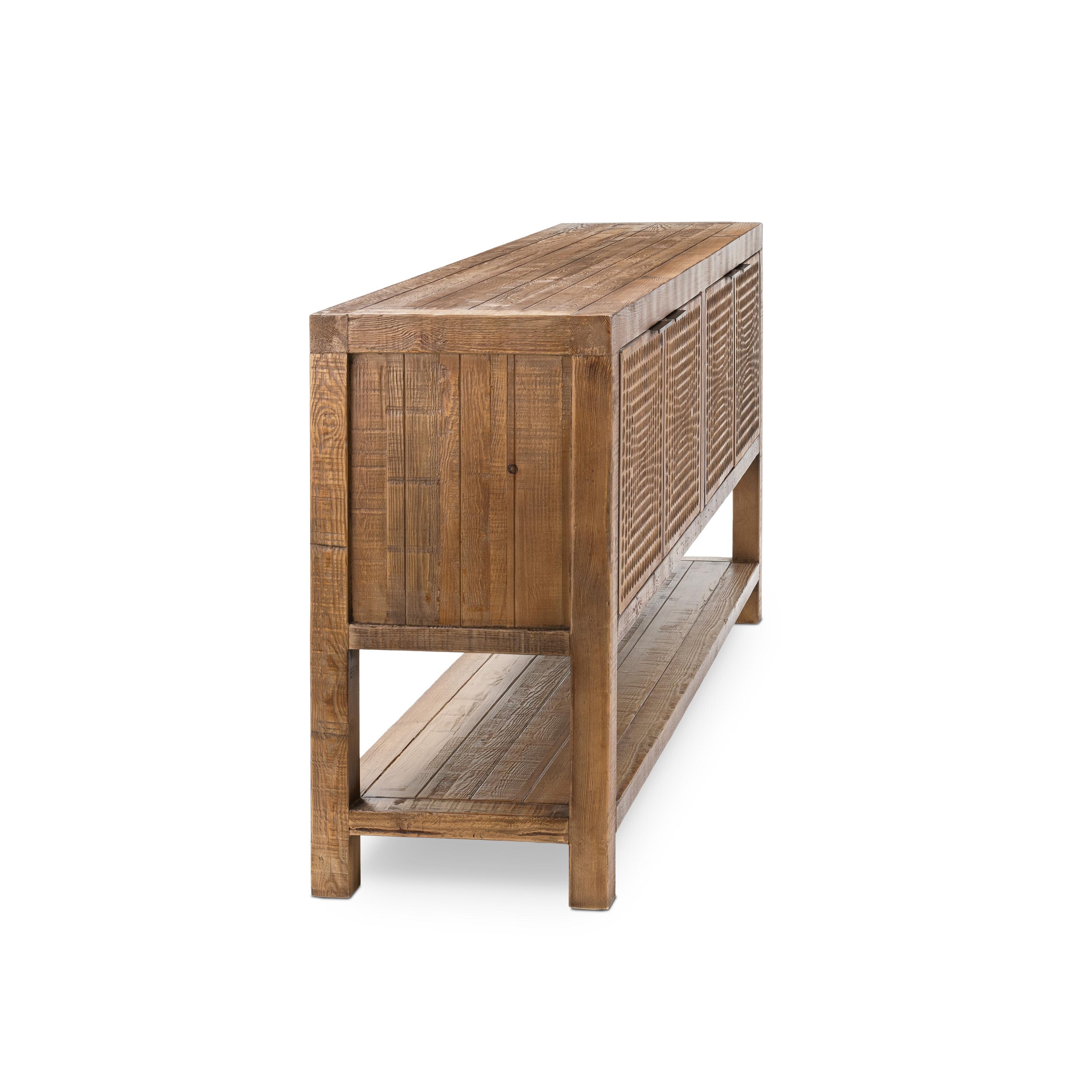 Osiris 4Dr Cabinet Mission Brown - Image 3
