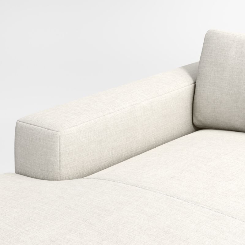 Oceanside Low 4-Piece Sectional Sofa with Wedge - Image 3