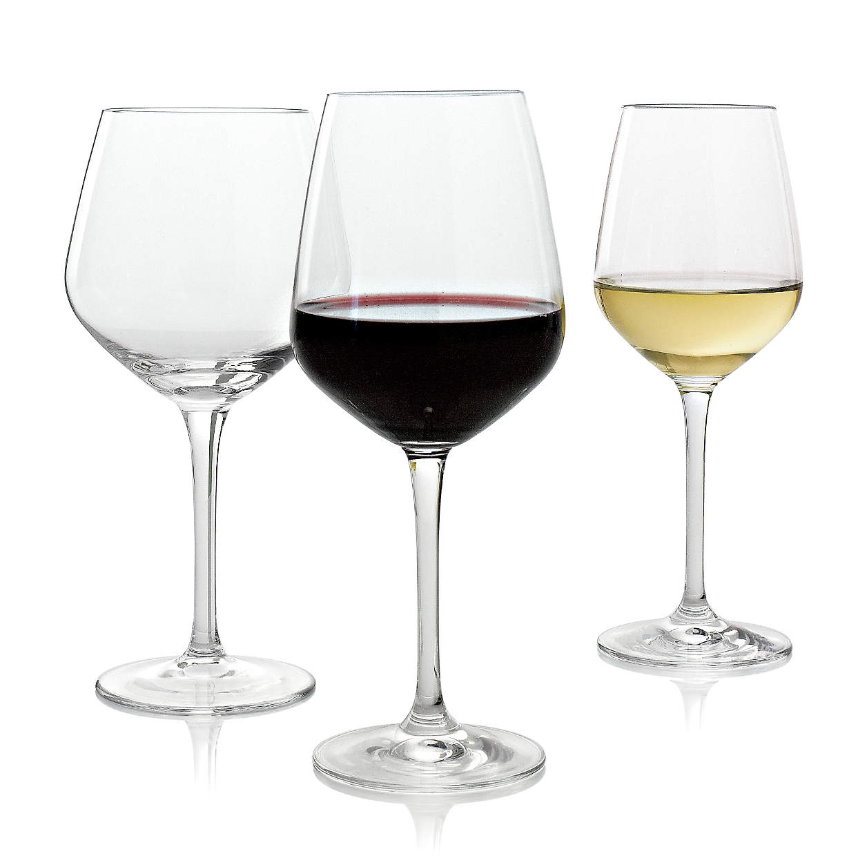Nattie White Wine Glasses, Set of 8 - Image 1