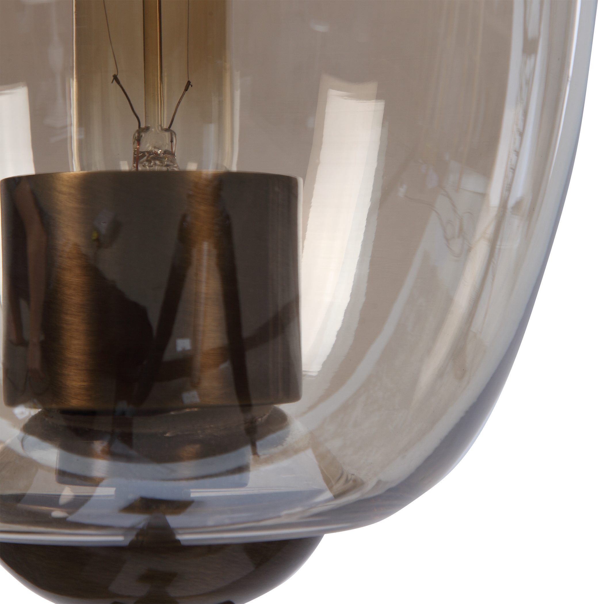 Marconi Brass Buffet Lamp - Image 3