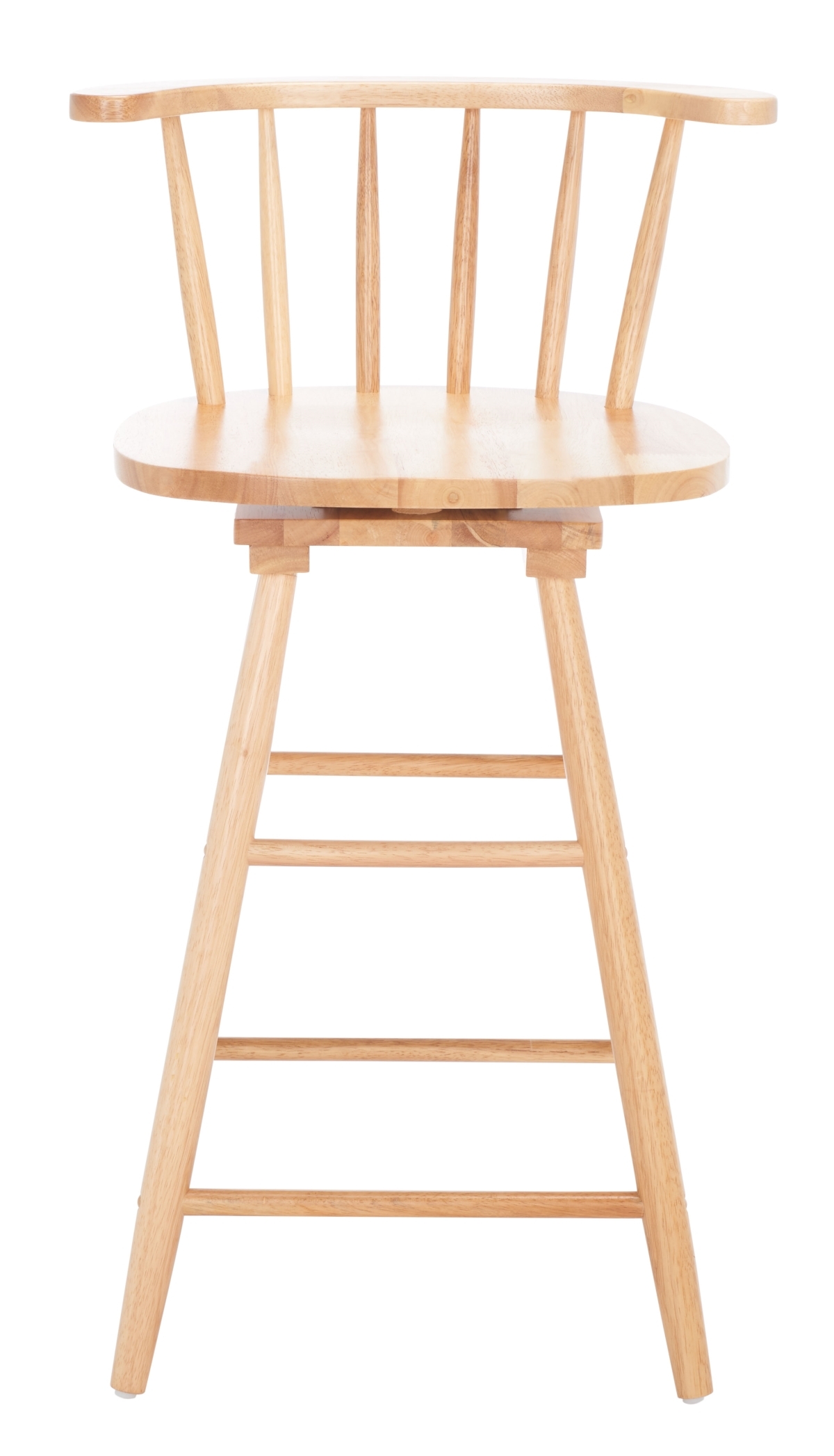 Ray Swivel Counter Stool - Natural - Safavieh - Image 0