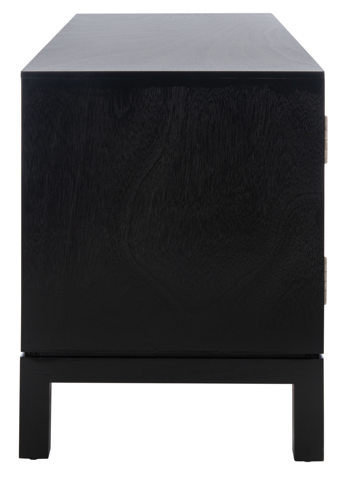 Ajana 2 Drawer 1 Shelf Media Stand - Black / Greige - Safavieh - Image 6