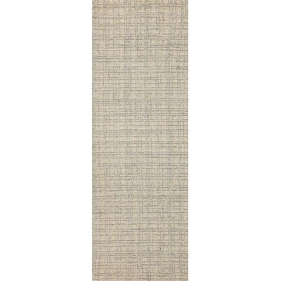 Polly Checkered Antique/Mist Area Rug - Image 0