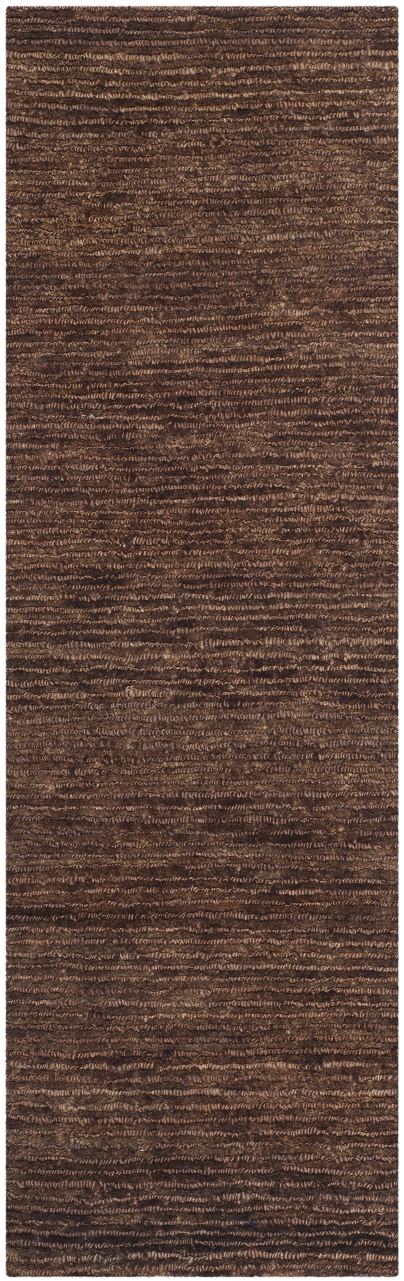 Arlo Home Woven Area Rug, ORG213A, Brown/Brown,  2' 6" X 10' - Image 0