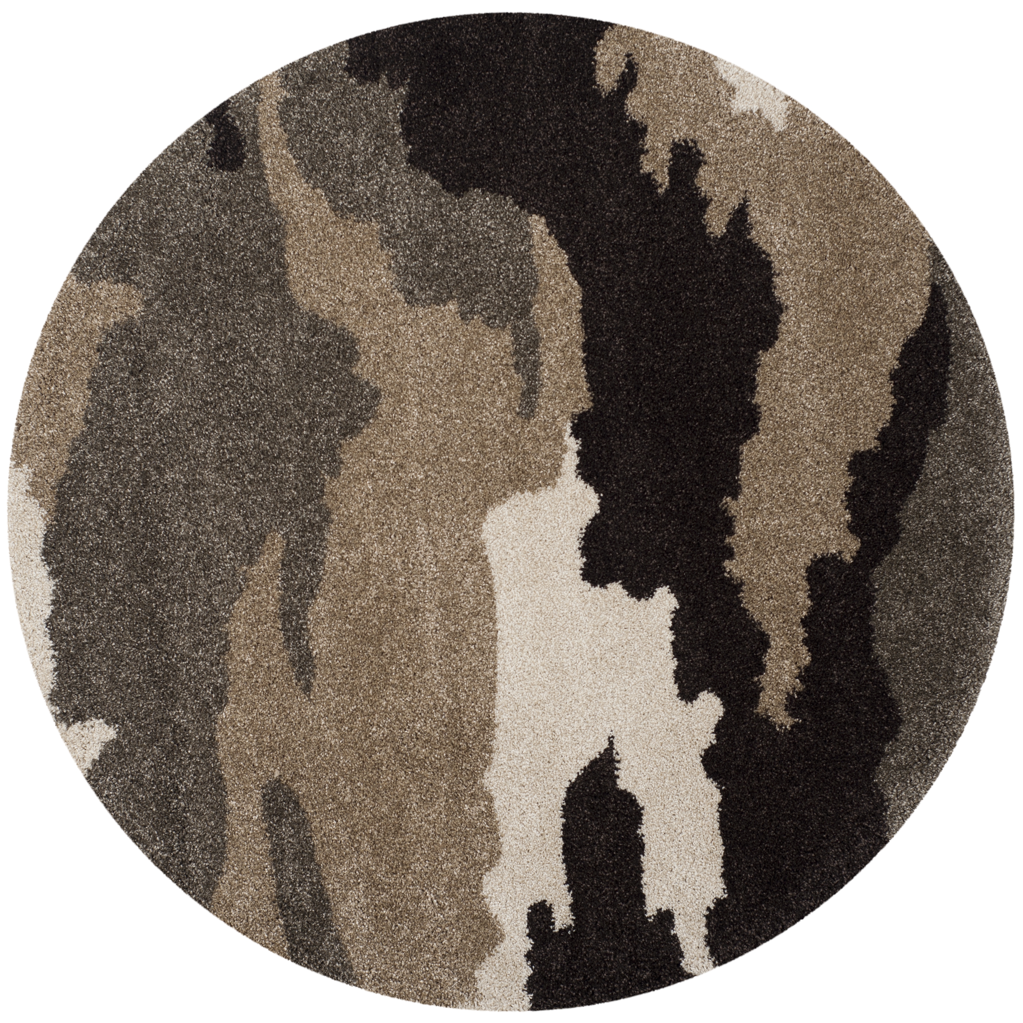 Arlo Home Woven Area Rug, SG453-1391, Beige/Multi,  4' X 4' Round - Image 0