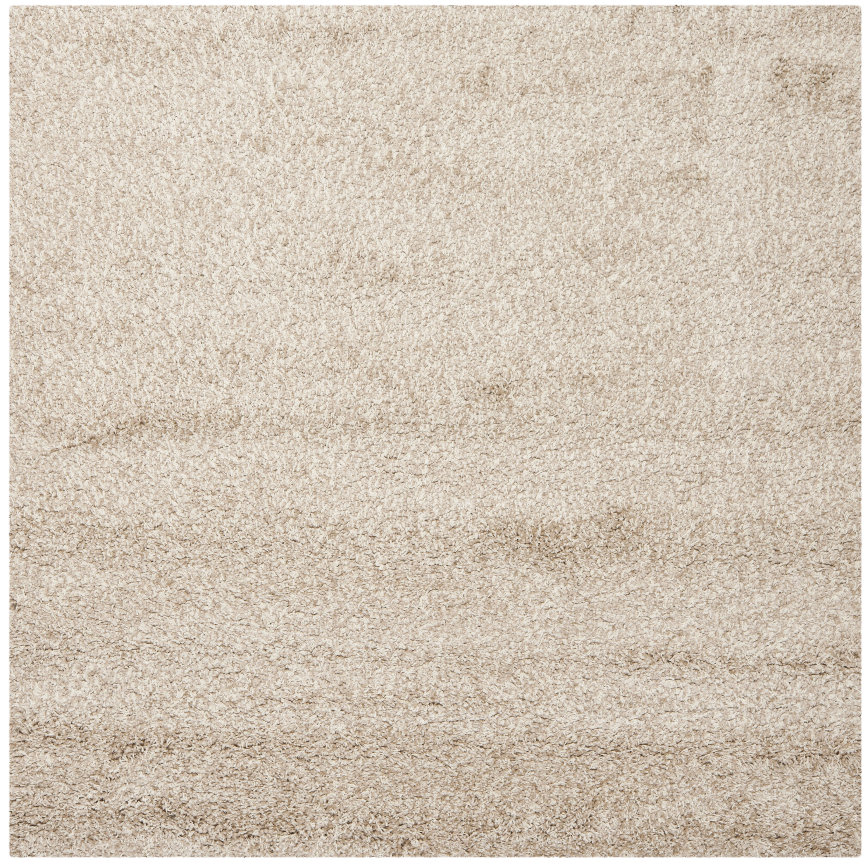 Arlo Home Woven Area Rug, SGN725-1313, Beige,  6' 7" X 6' 7" Square - Image 0