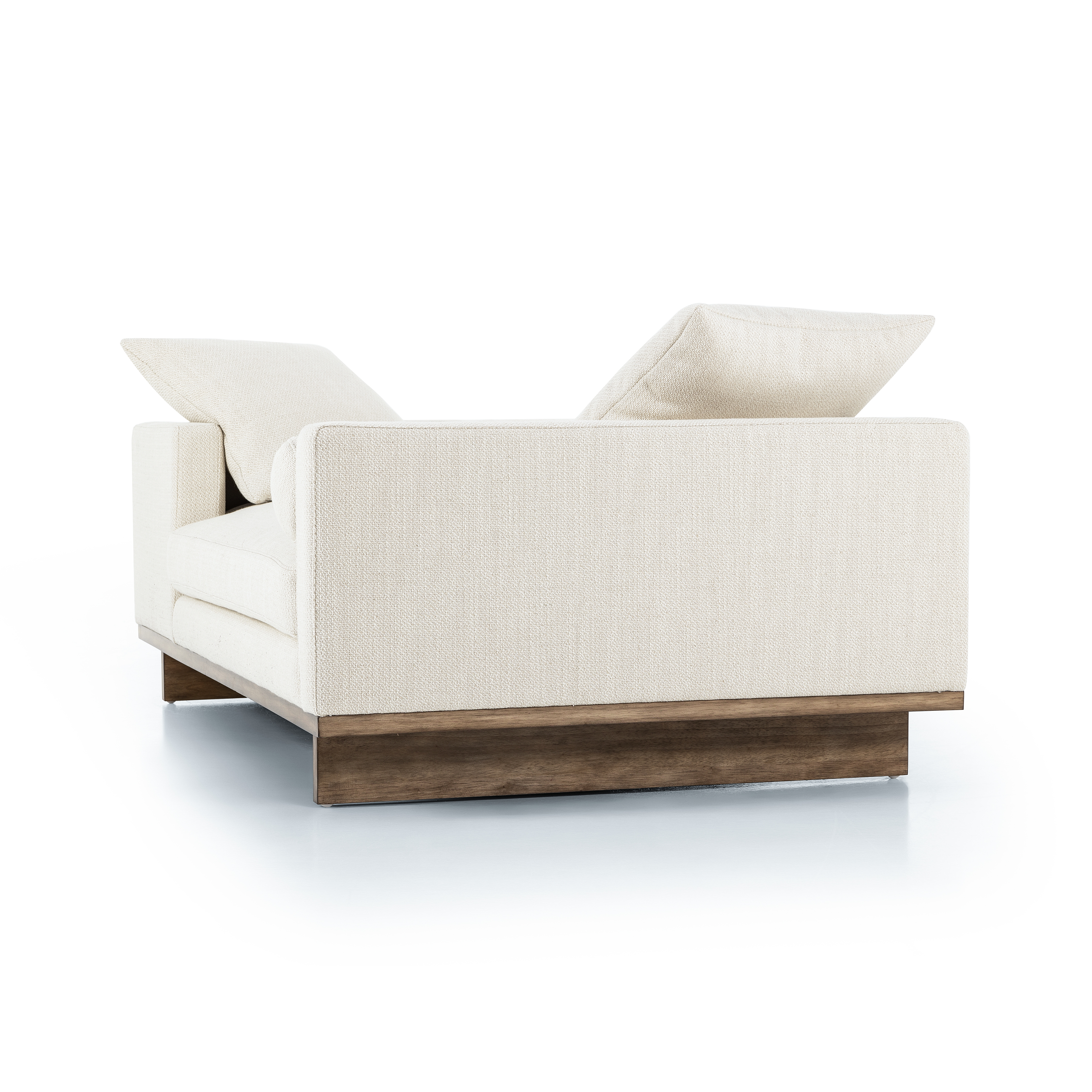 Everly Tete A Tete Chaise-Irving Taupe - Image 2
