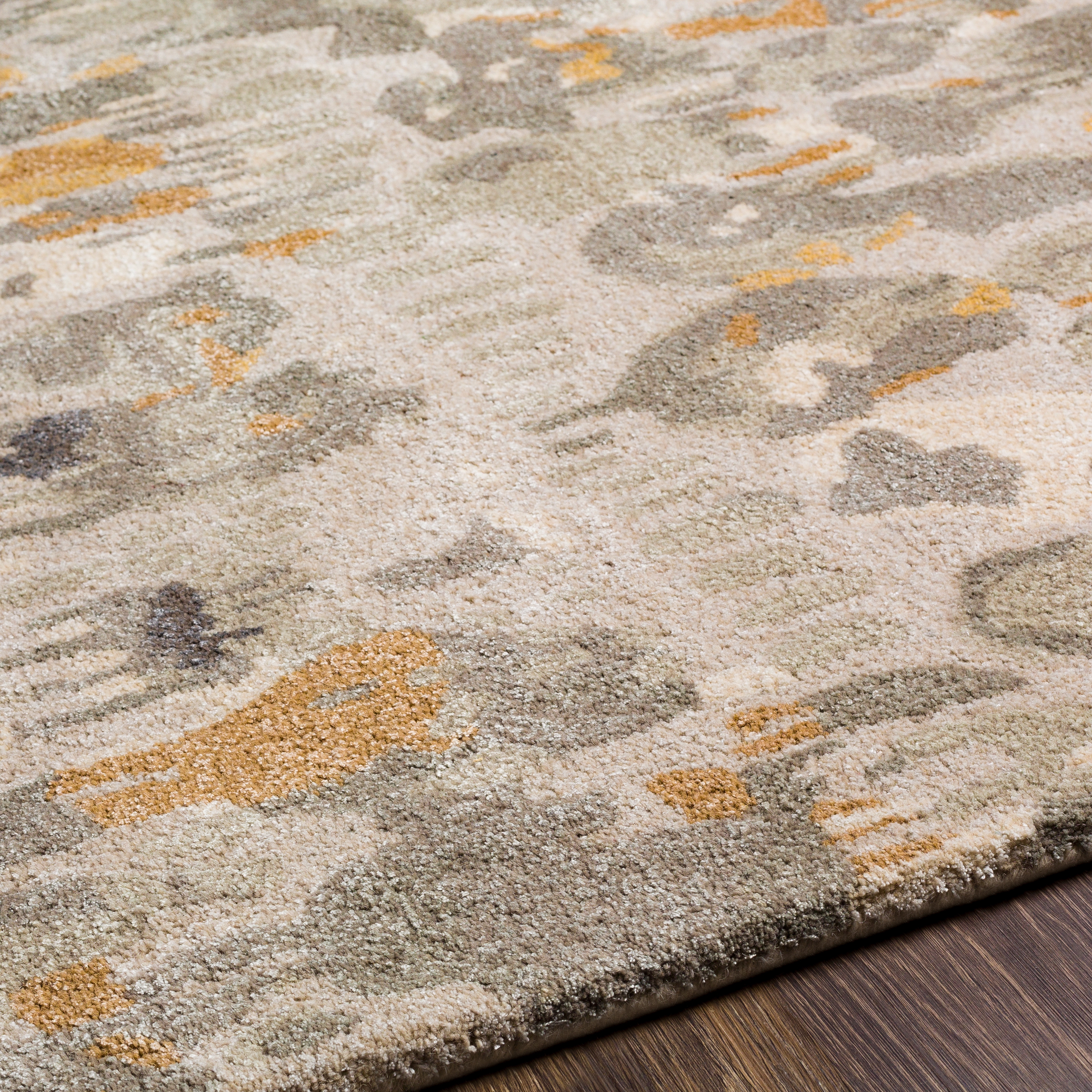 Kavita Beige Indoor 10' x 14' Handmade Rug - Image 2