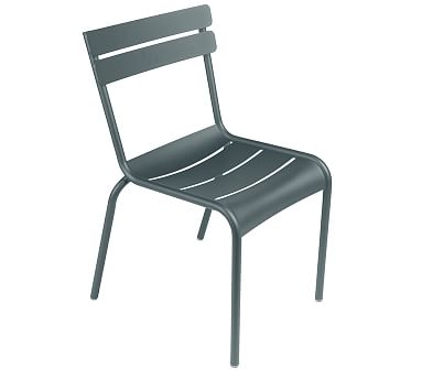 Fermob Luxembourg Stacking Side Chair Set of 2, Storm Gray - Image 0