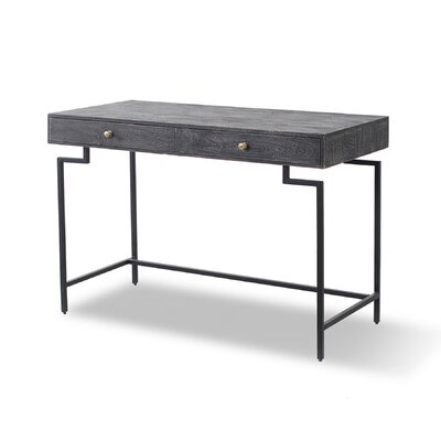 17 Stories Pierceton Black Writing Desk Office Furniture - Image 0