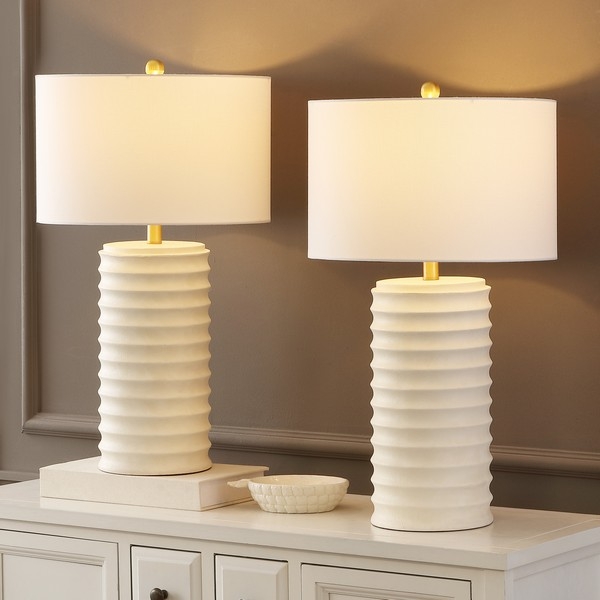 Melina Table Lamp - Bone - Image 1