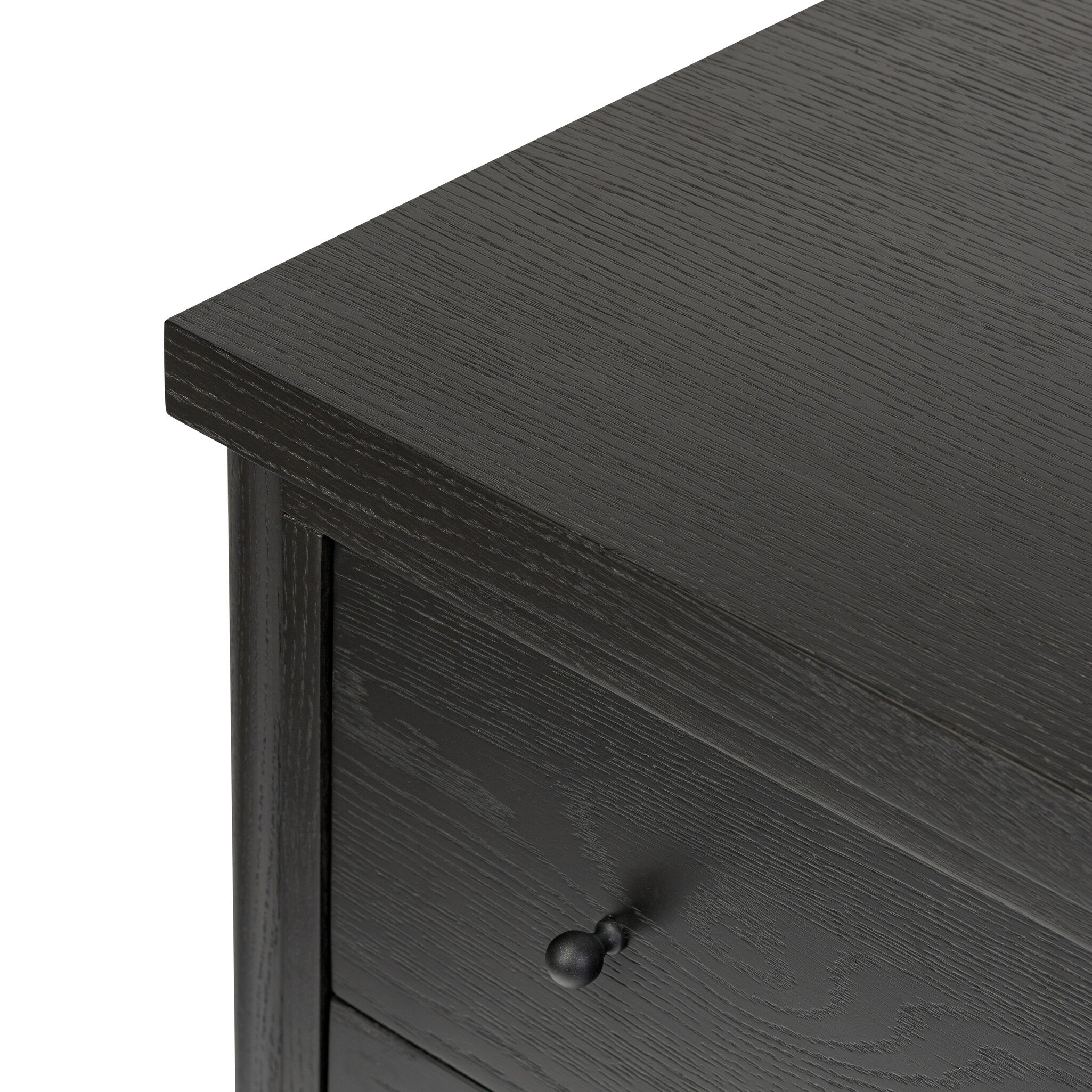 Roark Nightstand - Ebony Oak Veneer - Image 9
