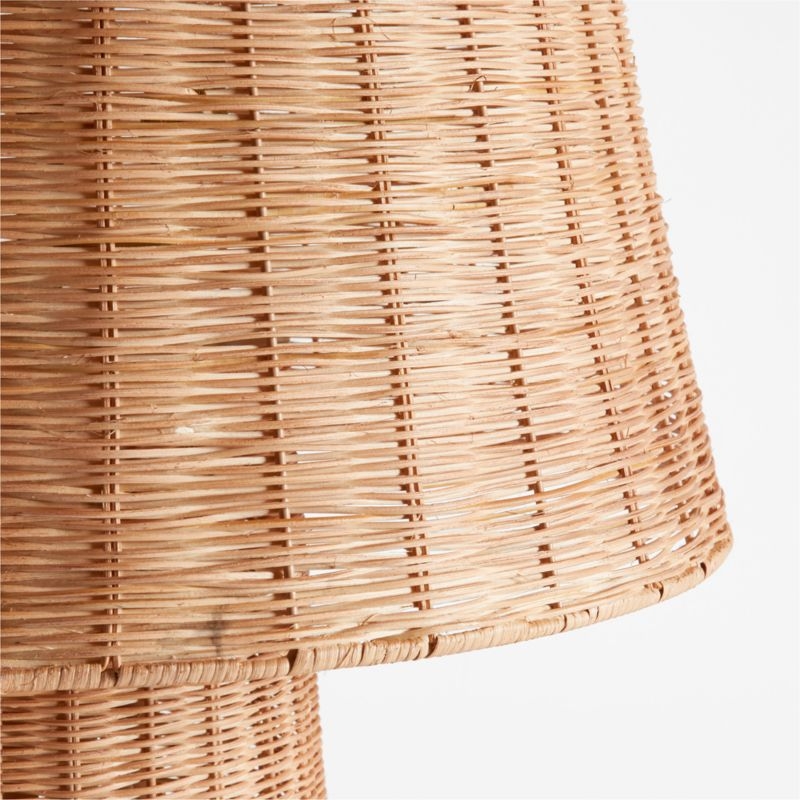 Tessere Rattan Floor Lamp 64" - Image 3