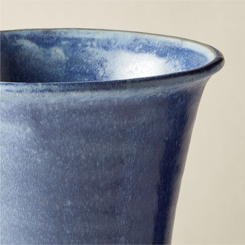 Mandra Blue Terracotta Vase - Image 2