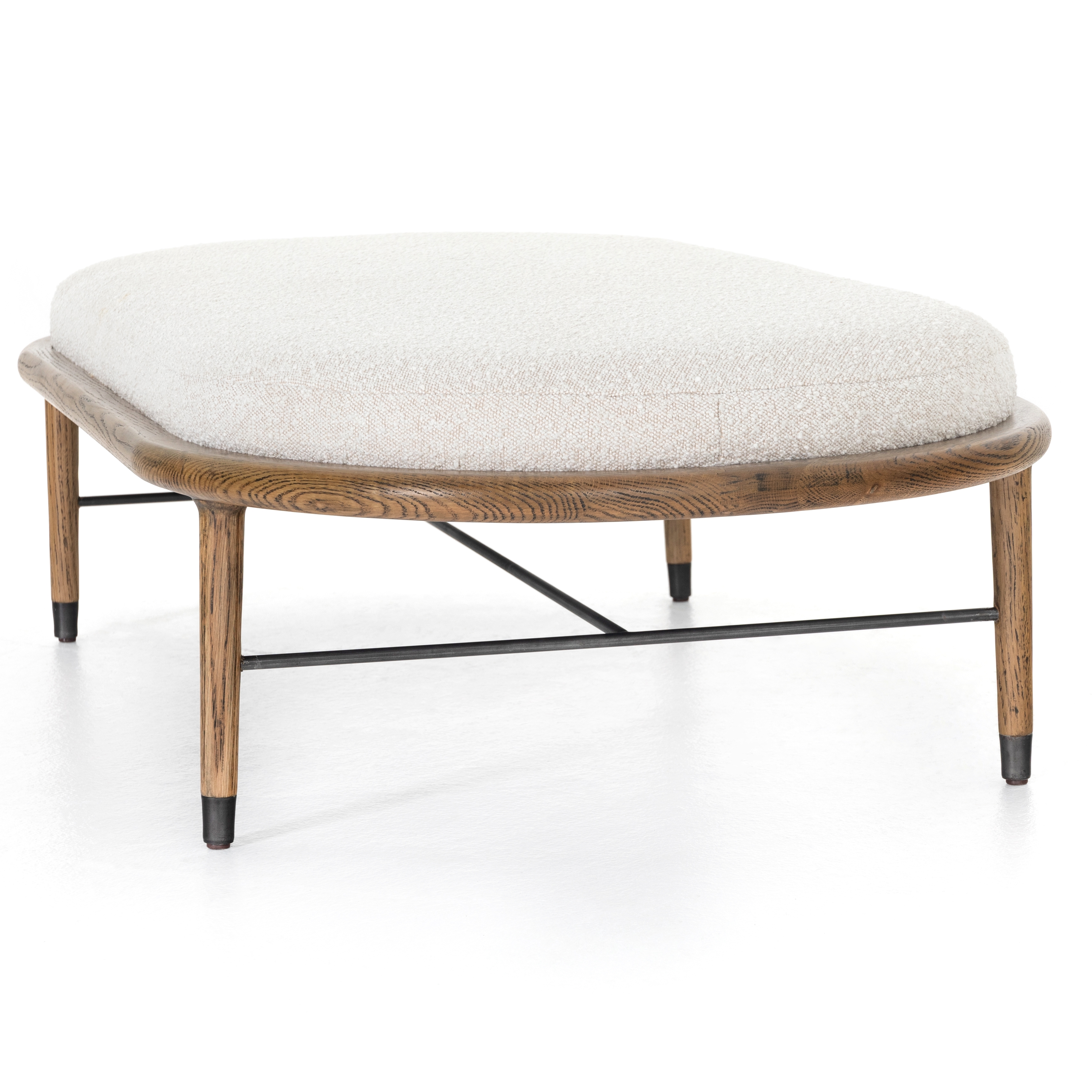 Petra Ottoman-62"-Knoll Natural - Image 2