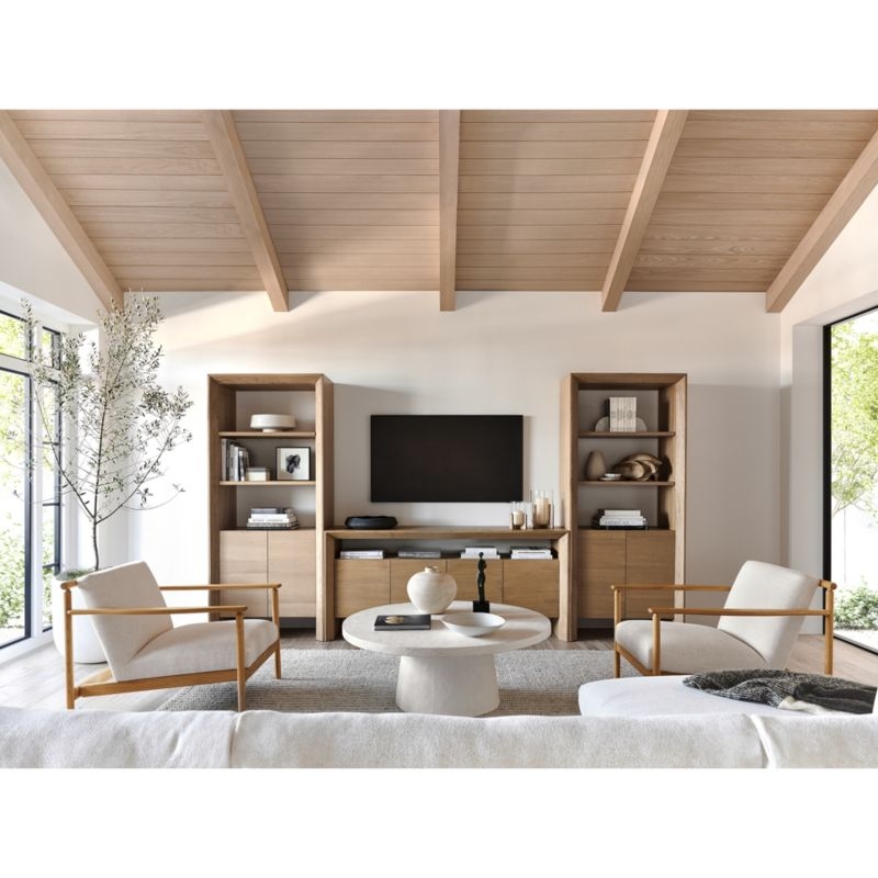 Baja Natural Storage Bookcase - Image 2