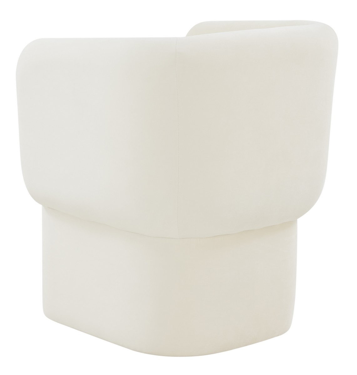 Wally Velvet Dining Chair - Cream - Image 4