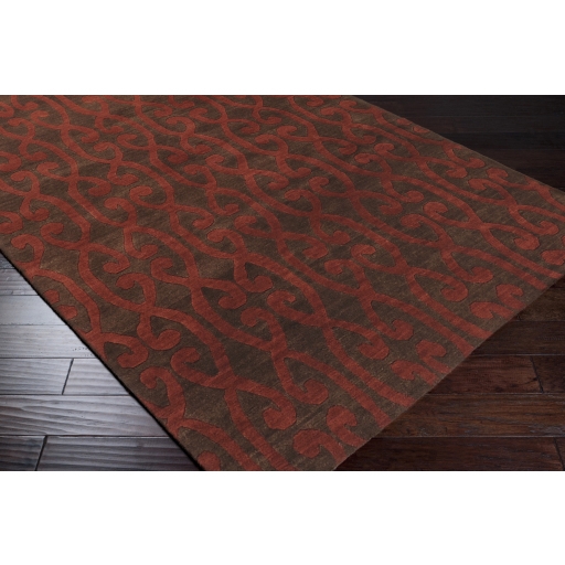 Dimensions Brown Indoor 2' x 3' Handmade Rug - Image 0
