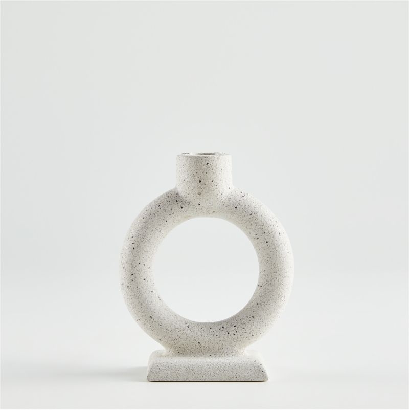 Lorin Sculpted Ceramic Taper Candle Holder - Image 9