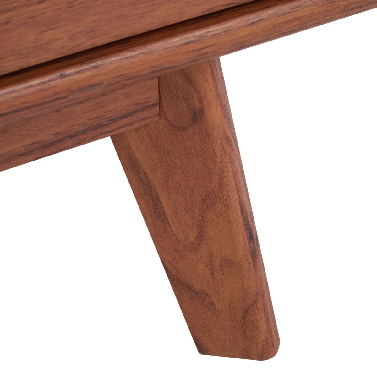 Alatar 3 Drawer 1 Shelf Media Stand - Walnut - Safavieh - Image 4