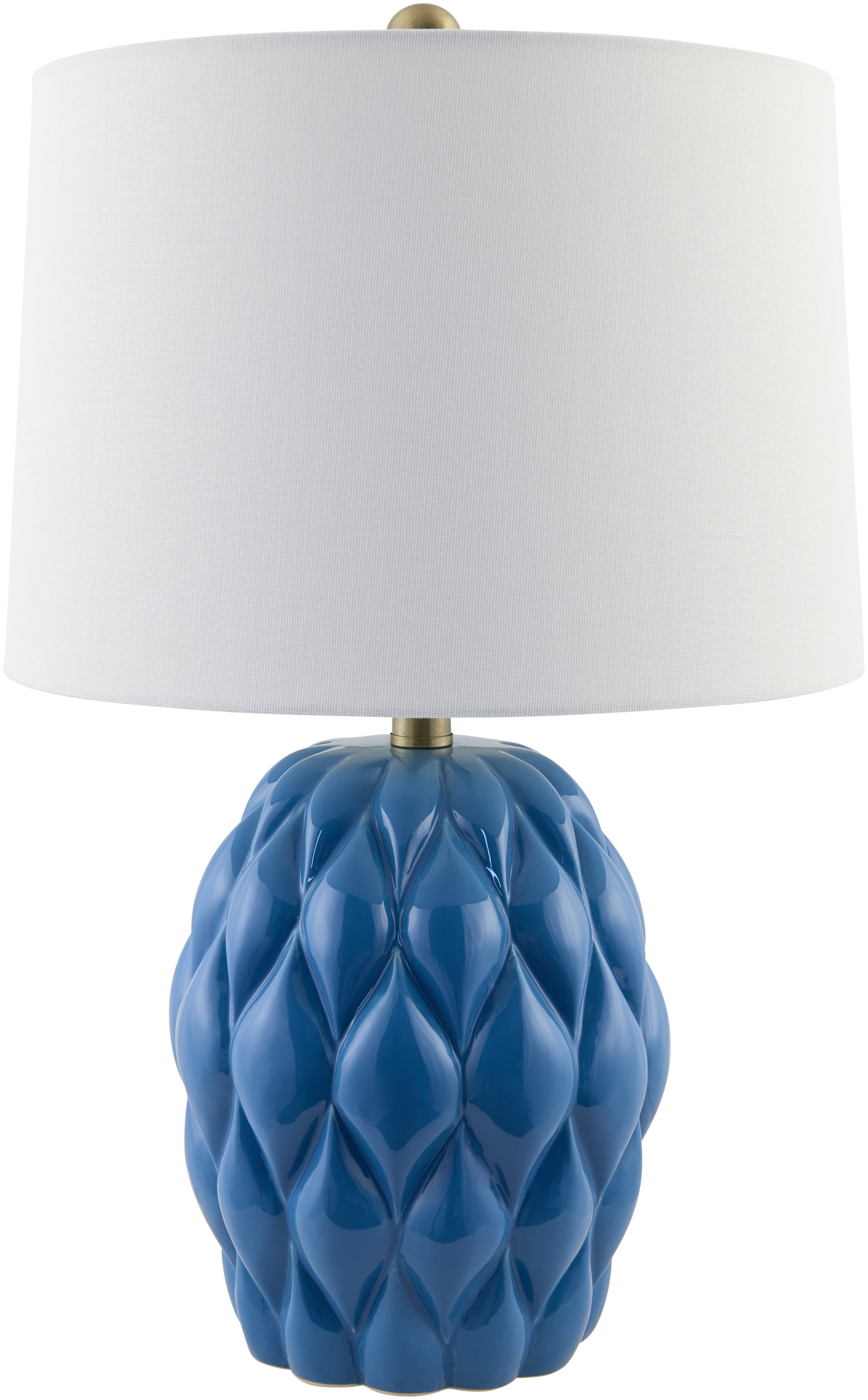 Cagli  Glazed 22"H x 14"W x 14"D Accent Table Lamp - Image 0