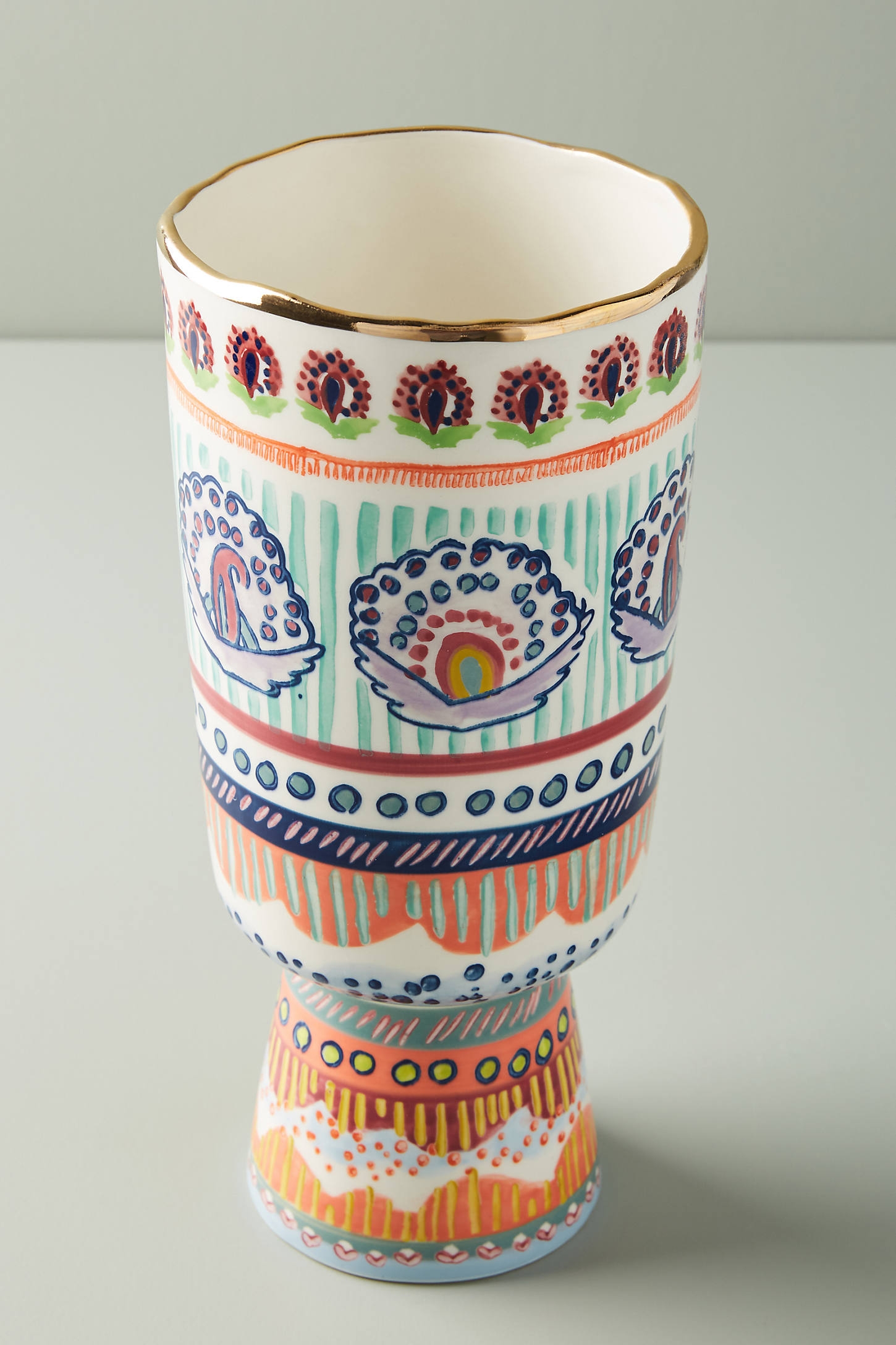 Painted Elza Vase - Image 0