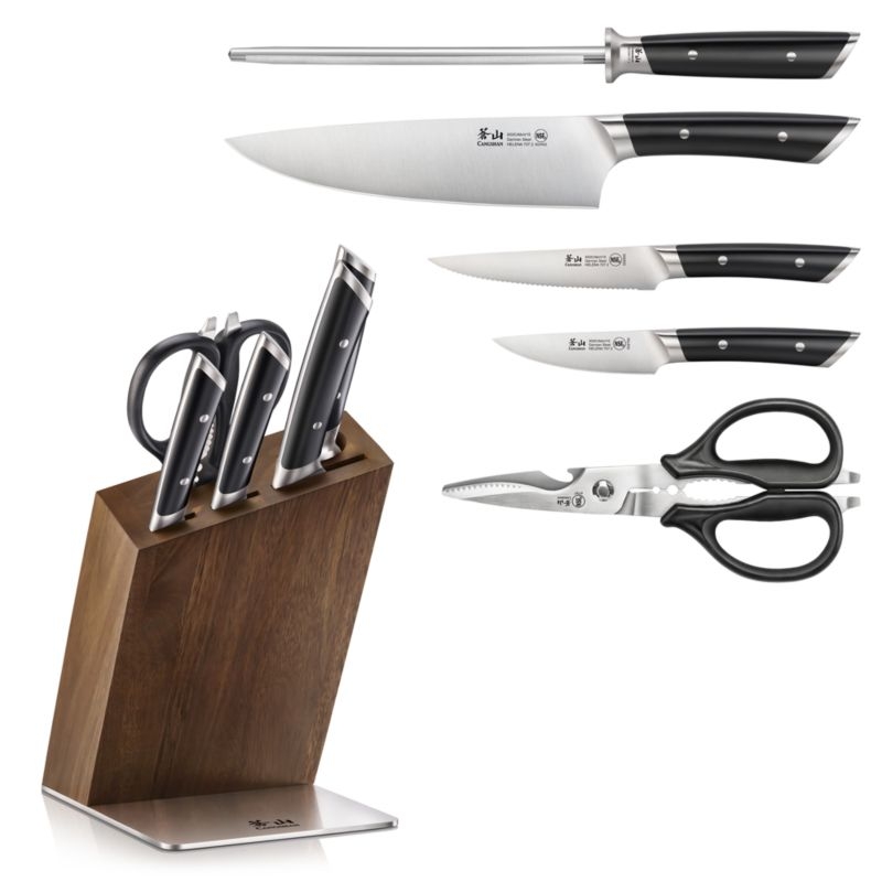 Cangshan ® Helena 6-Piece HUA Black Knife Block Set - Image 8