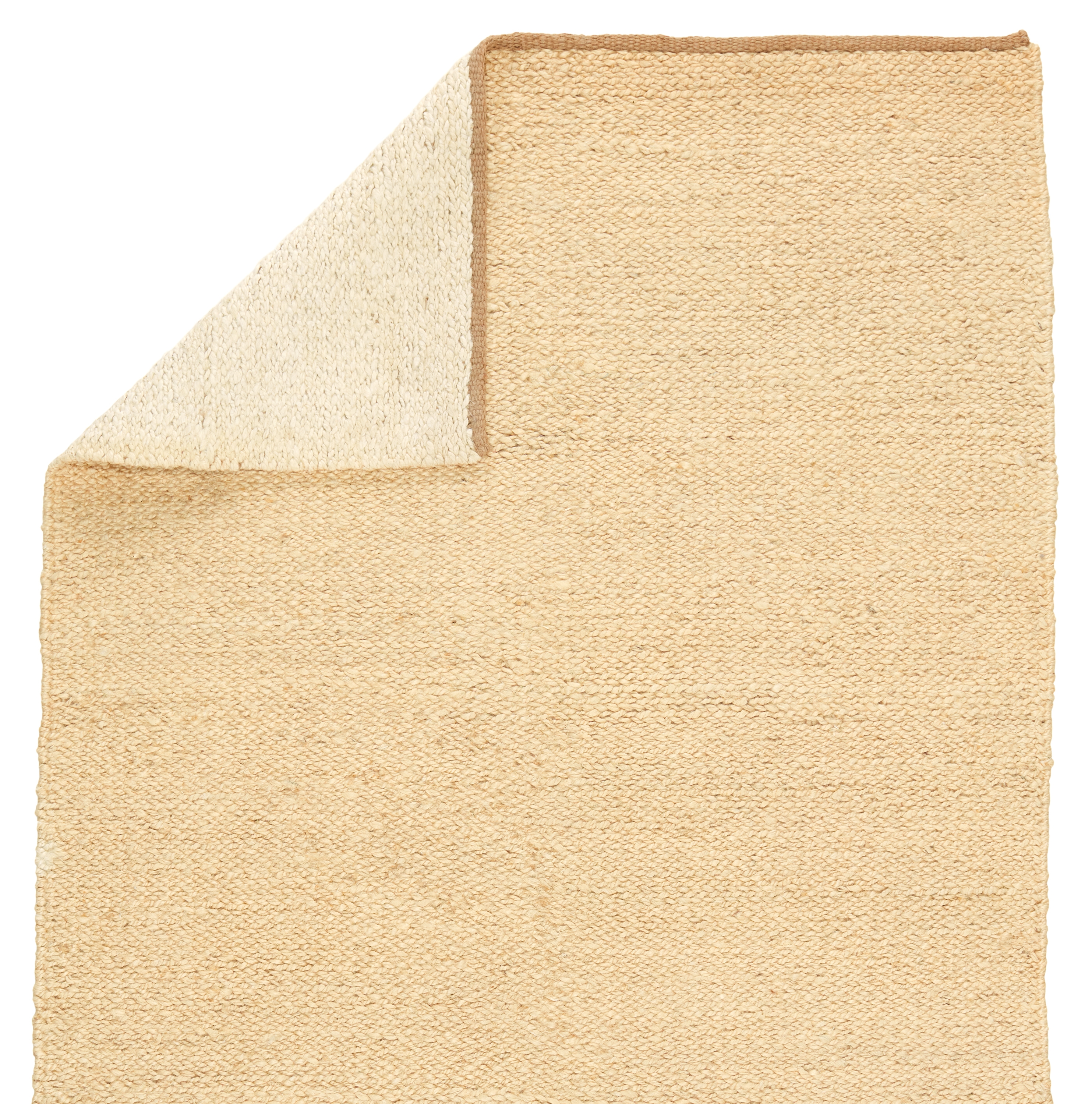 Murrel Handmade Solid Tan Area Rug (2'X3') - Image 2