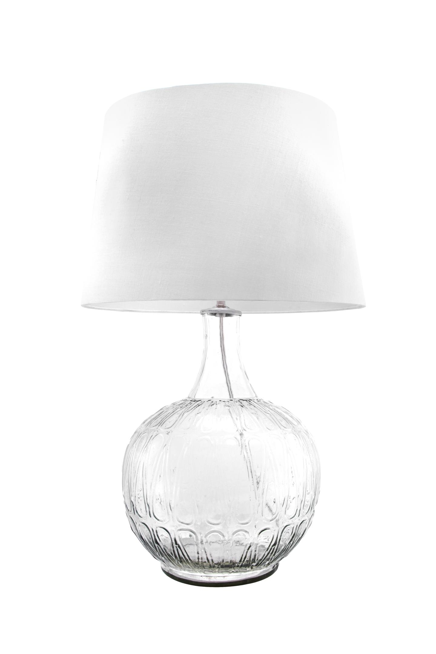 Margate 26" Glass Table Lamp - Image 1