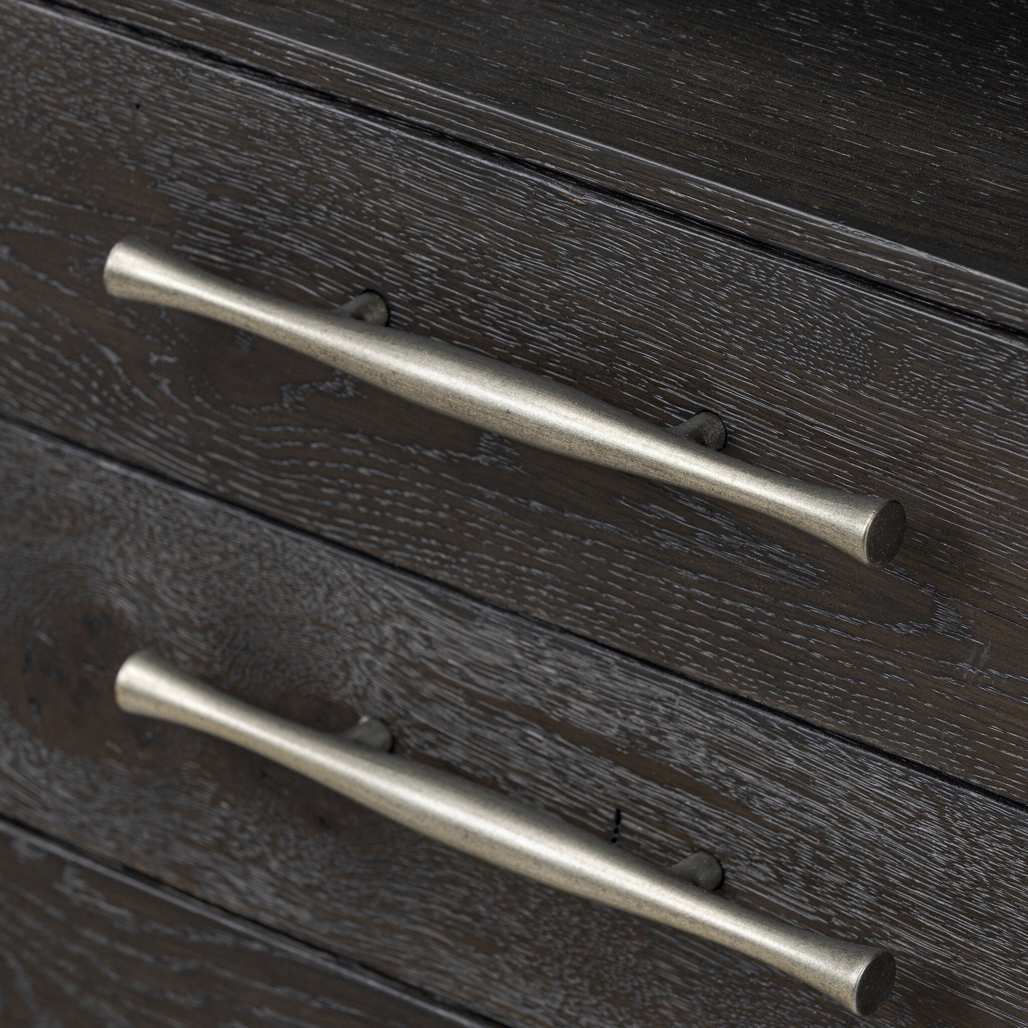 Lauren Desk - Charcoal Oak Resawn Veneer - Image 9