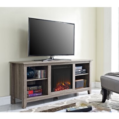 Sunbury TV Stand for TVs up to 65" with Fireplace Included - Image 0