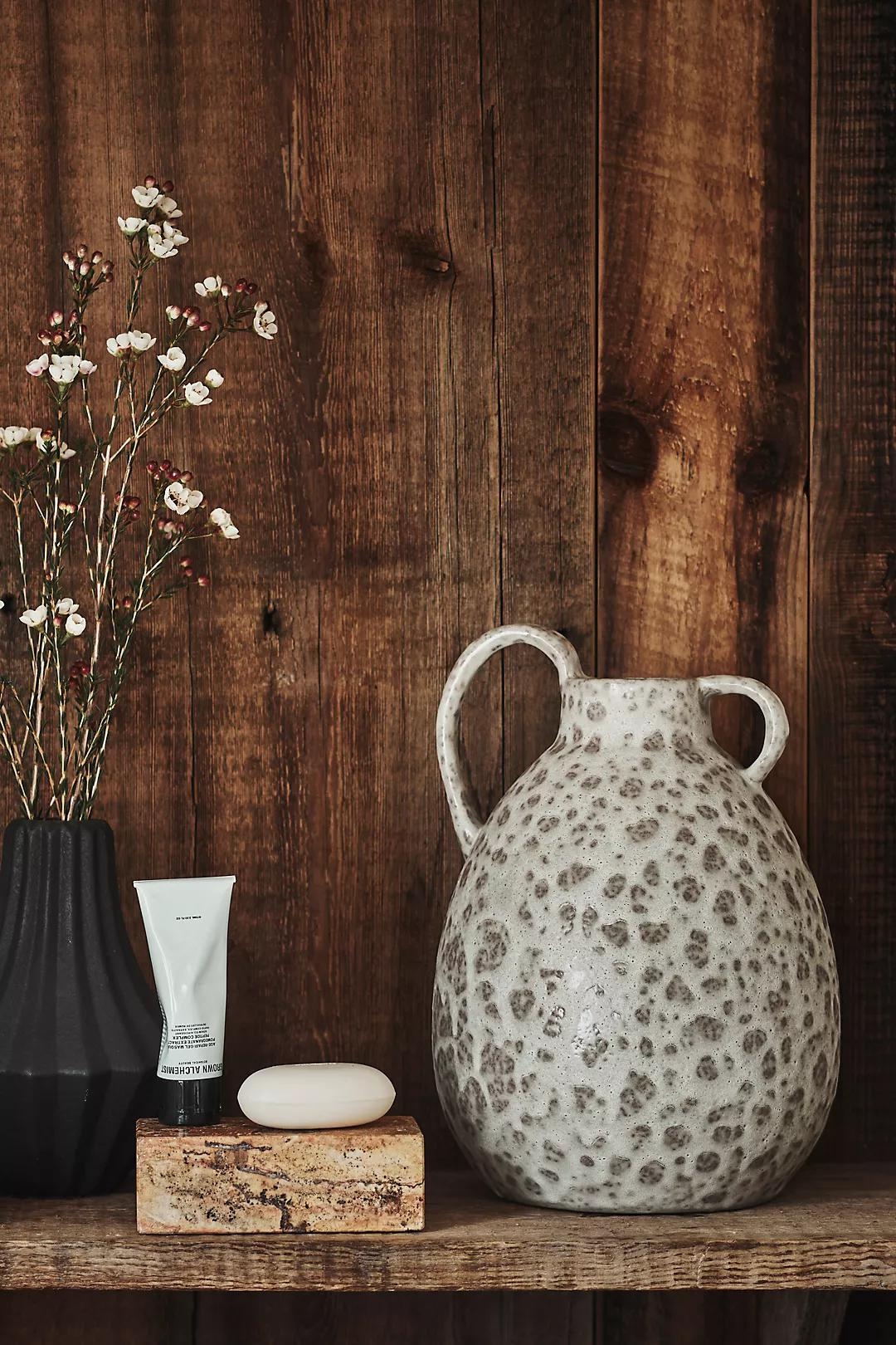 Verona Vase, Beige, Large - Image 3