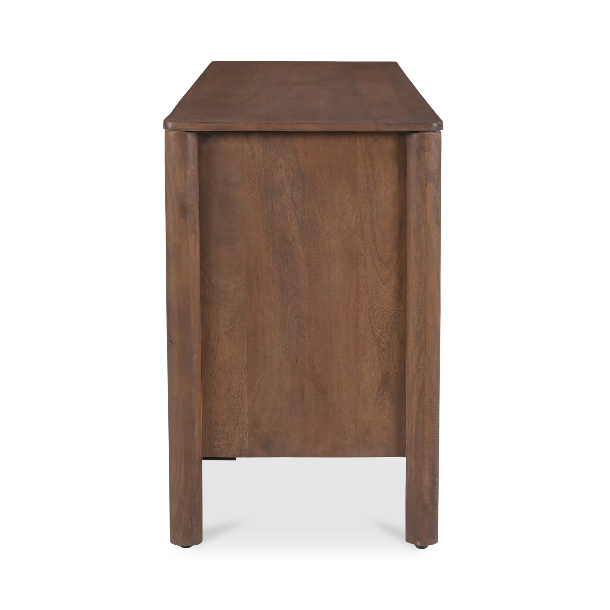 Wiley 4 Door Sideboard Vintage Brown - Image 4