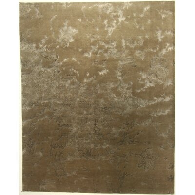 One-of-a-Kind Hand-Knotted Gray 8' x 10'1" Wool Area Rug - Image 0