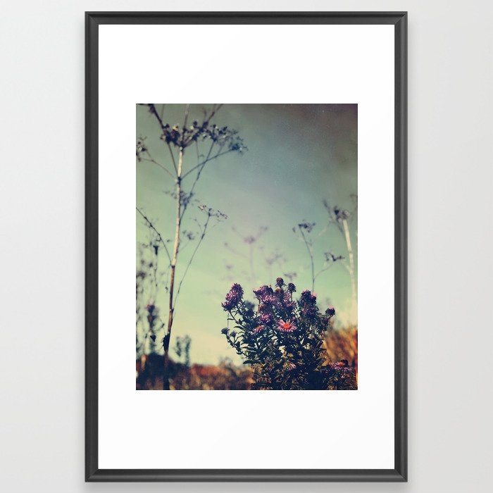 October Field Framed Art Print by Olivia Joy St.claire - Cozy Home Decor, - Scoop Black - LARGE (Gallery)-26x38 - Image 0