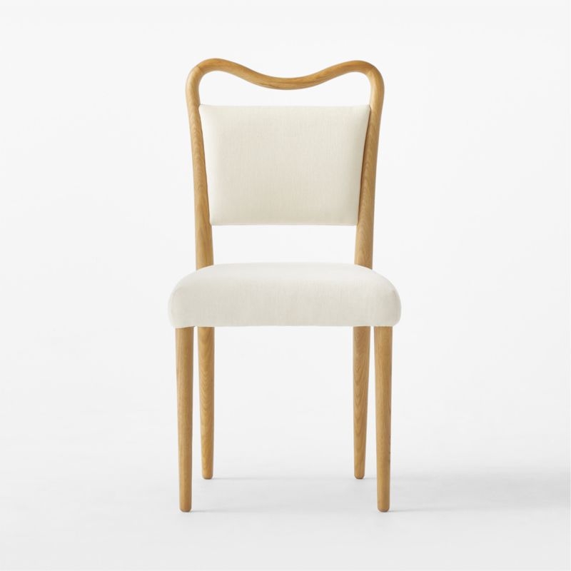 Monte Ivory Performance Fabric Dining Chair Set of 4 - Image 5